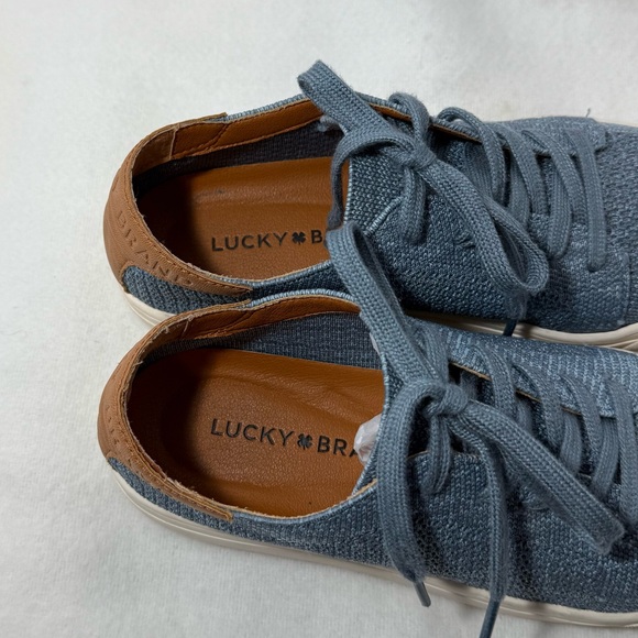Lucky Brand Blue Leigan Sneaker Women’s Size 6 - Picture 6 of 8